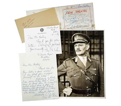 Lot 122 - Autograph Collection.- Actors & Entertainers