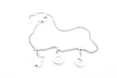 Lot 1255 - Chopard | A charm bracelet