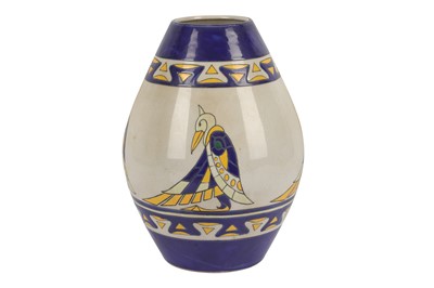 Lot 19 - KERALOUVE LA LOUVIERE: A Belgian contemporary pottery vase