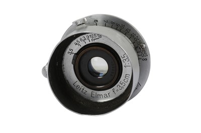 Lot 92 - A Leitz 3.5cm f/3.5 Elmar Lens