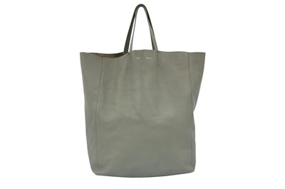 Lot 60 - Celine Grey Vertical Cabas Large Shopper Tote