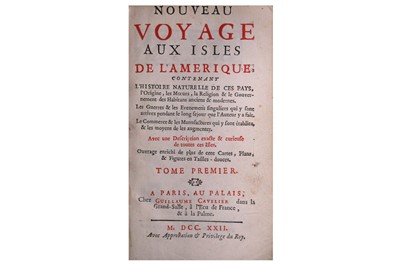 Lot 306 - Americas.- [Labat (Jean-Baptiste)]