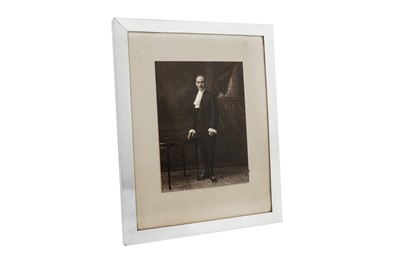 Lot 178 - A large early 20th century Indian Colonial silver photograph frame, Calcutta circa 1915 by Hamilton and Co