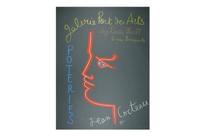 Lot 504 - Cocteau (Jean) Galerie Pont des Arts Poteries (Green)