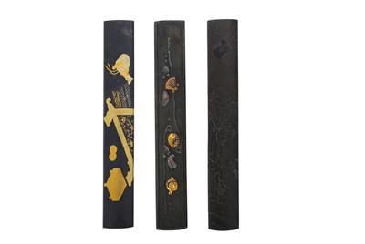 Lot 772 - THREE JAPANESE KOZUKA.