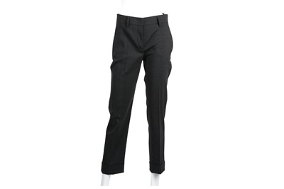 Lot 70 - Prada Charcoal and Angola Black Trousers