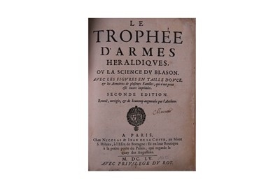 Lot 339 - Heraldry.- [Le Royer (Jean de Prades)]