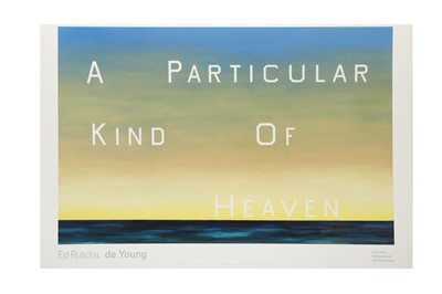 Lot 134 - ED RUSCHA (AMERICAN B. 1937)