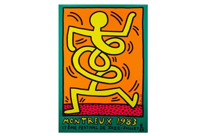 Lot 140 - KEITH HARING, (AMERICAN, 1958-1990)