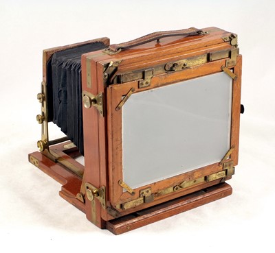 Lot 44 - J Lancaster & Son Half Plate B.B 1900 Instantagraph