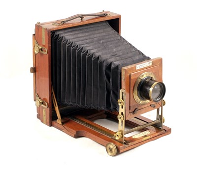 Lot 44 - J Lancaster & Son Half Plate B.B 1900 Instantagraph