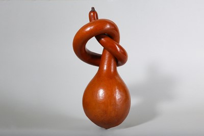Lot 61 - A CHINESE NATURAL GOURD.