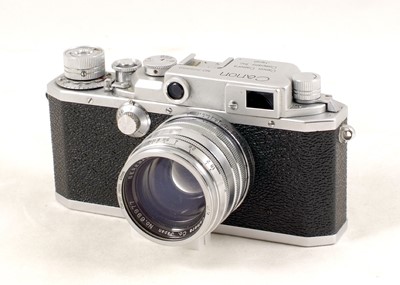 Lot 82 - Canon Model IID2 Rangefinder Camera & 50mm Serenar f1.8 Lens.
