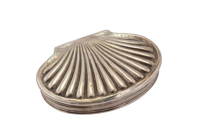 Lot 14 - A George I Britannia standard snuff box, London 1716 by HA crown above, mullet below (Unidentified Grimwade 3598) overstriking another, with an anchor