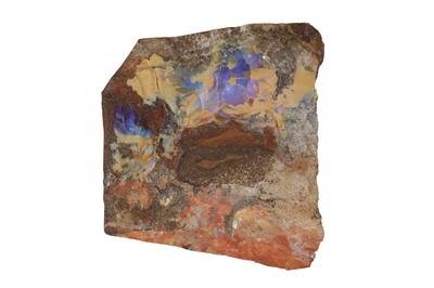 Lot 33 - A LARGE WHITE OPAL MATRIX SPECIMEN, LIGHTENING RIDGE, AUSTRALIA