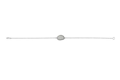Lot 1248 - A diamond bracelet
