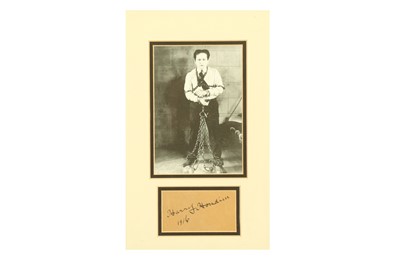 Lot 184 - Houdini (Harry)