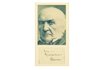 Lot 347 - Gladstone (William Ewart)