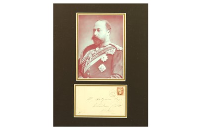 Lot 421 - Edward VII, King of England