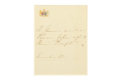 Lot 446 - Victoria, Queen of England