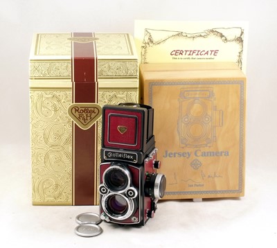 Lot 107 - A Rolleiflex GX 2.8 'Jersey Camera' TLR Camera