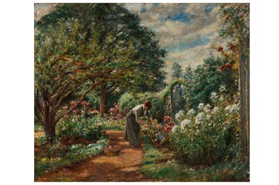 Lot 872 - MARK FISHER (BRITISH, AMERICAN 1841 – 1923)