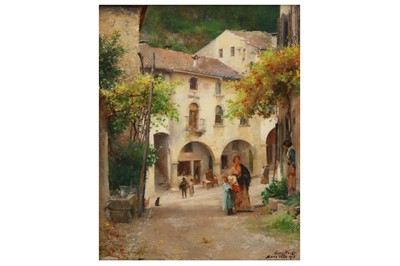 Lot 905 - HENRY WOODS, R.A. (BRITISH 1846 - 1921)
