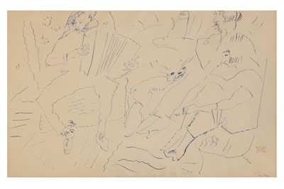 Lot 831 - JULES PASCIN (FRENCH 1885 - 1930)