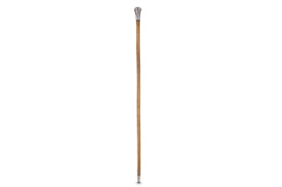 Lot 355 - λ A RHINOCEROS HORN WALKING STICK.