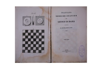 Lot 1009 - Draughts.- Lanci (Michelangelo)