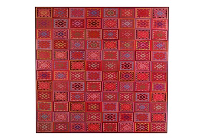 Lot 86 - UNKNOWN: a Finnish embroidered panel