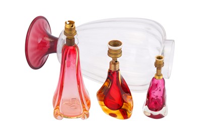 Lot 154 - MURANO, ITALY: a Sommerso table lamp, 1960s