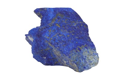 Lot 40 - A SOLID LAPIS LAZULI FREE FORM SPECIMEN