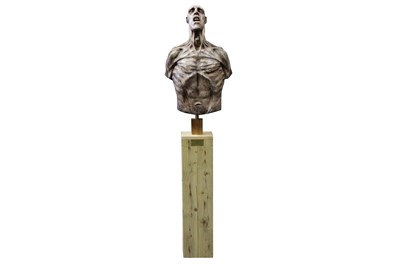 Lot 97 - A MODERN BUST TITLED 'REVELATION, ANGST'