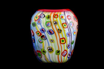 Lot 221 - MURANO ITALY: a glass vase