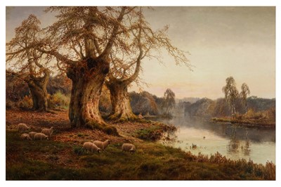 Lot 884 - ALFRED DE BREANSKI SNR (BRITISH 1852 - 1928)