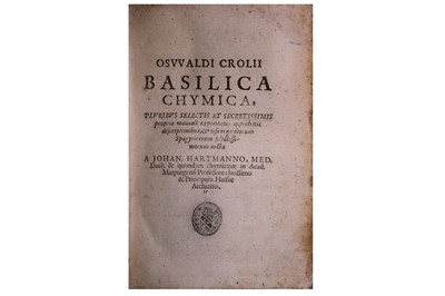 Lot 320 - Chemistry.- Croll (Oswald)
