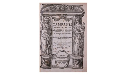 Lot 312 - Bells.- Rocca (Angelo, bishop)