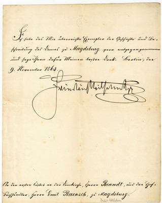 Lot 429 - Frederick III, German Emperor