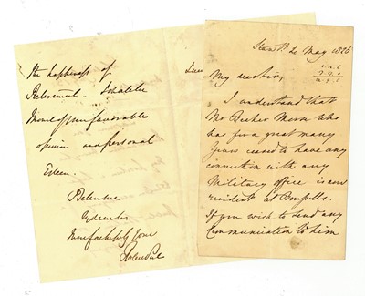 Lot 367 - Palmerston (Henry John Temple, Lord) & Sir Robert Peel