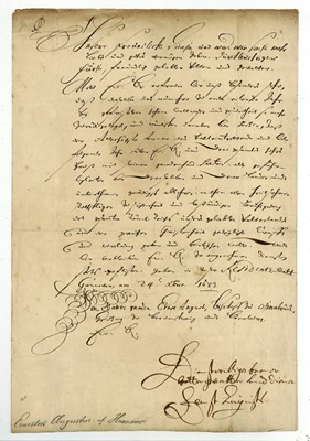 Lot 428 - Ernest Augustus, Elector of Hanover