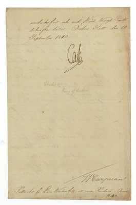 Lot 413 - Carl XIII, King of Sweden