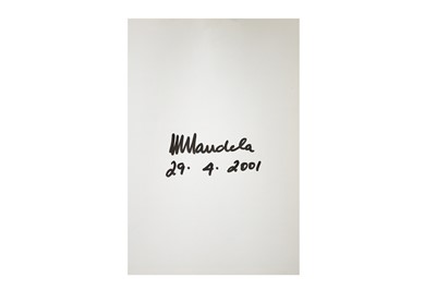 Lot 1250 - Mandela (Nelson)
