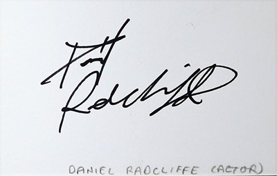 Lot 218 - Radcliffe (Daniel)