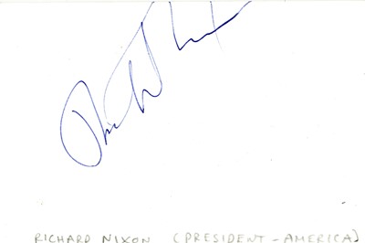 Lot 1678 - Nixon (Richard)