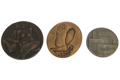 Lot 87 - KAUKO RÄSÄNEN (FINNISH B.1983), A 'SERLACHIUS GOSTA' MEDALLION CIRCA 1983