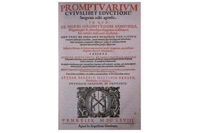 Lot 354 - Medicine.- Martini (Valerio)