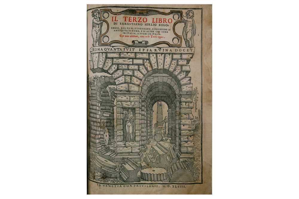 Lot 309 - Architecture.- Serlio (Sebastiano)