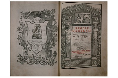 Lot 309 - Architecture.- Serlio (Sebastiano)