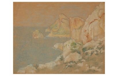 Lot 848 - WILLIAM DEGOUVE DE NUNQUES (BELGIAN 1867 - 1935)